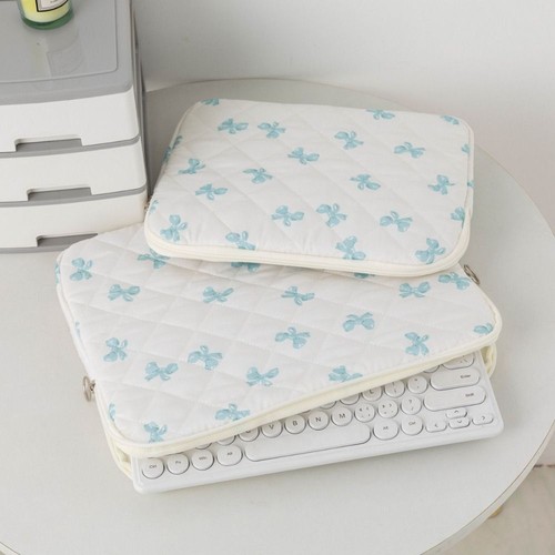 Stoßfest Laptop-Hülle Bowknot Muster Notebook-Abdeckung Tablet-Schutz beutel - Afbeelding 3 van 11