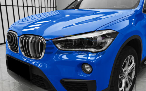 *Premium Gloss Glossy Vinyl Wrap Car Vehicle Sticker Decal Film Air Bubble Free - Foto 41 di 155