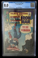 Tales of Suspense #96 CGC 8.0 OW/W PGS Marvel 1967 Jack Kirby cover Dum Dugan
