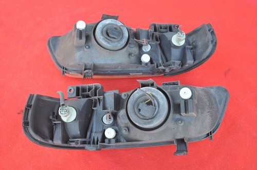JDM Nissan SUNNY B15 HALOGEN Headlight Head Lamp Lights 1998-2002 OEM Set - Picture 15 of 19