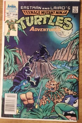 Archie Comics Teenage Mutant Ninja Turtles Adventures #15 Oct 1990