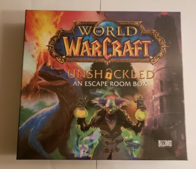World of Warcraft: Unshackled - an Escape Room Box Escape The Dangers Of Azeroth