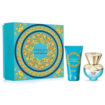 Versace Dylan Turquoise Pour Femme Eau de Toilette 30ml + Body Gel 50ml   Set