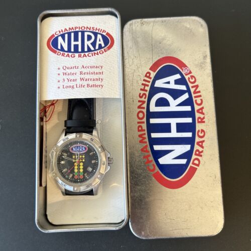 NHRA Drag Racing Christmas Tree Wrist Watch - Afbeelding 1 van 4