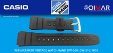 Replacement Original Watch Band Casio DW-300, DW-310. NOS