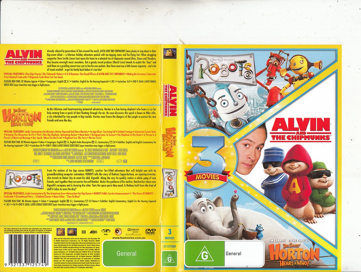 Robots-2005-Animated/Alvin And The Chipmunks/Dr Seuss Horton-3