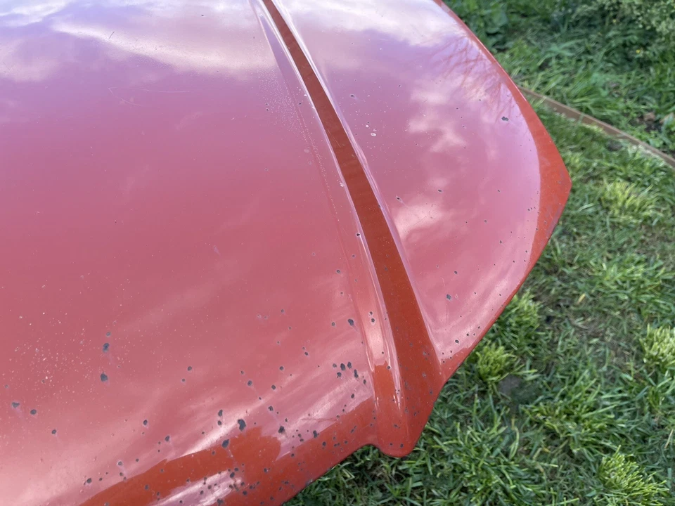 HOLDEN COMMODORE VZ BONNET HOOD PANEL IGNITION ORANGE (341N) - image 4 of 4