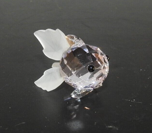 NEW Katina Austrian Crystal Koi Fish Figurine Ornate Design Frosted Fins!!