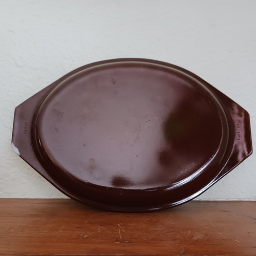 Pyrex 945C Casserole Replacement Top, Oval, Cinderella top, Brown eBay