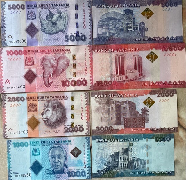 Tanzania 1000 Shillings Banknote – 2020 New Sign – P-41a – African Currency UNC