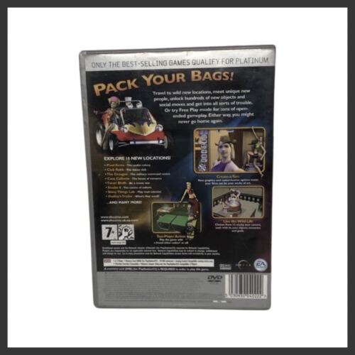 THE SIMS BUSTIN’ OUT Playstation 2 PS2 PAL Game RARE No Manual FREE SHIPPING - Picture 2 of 7