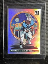 2022 Donruss Earl Campbell Downtown RARE SSP 1st Downtown 🔥 Houston OILERS