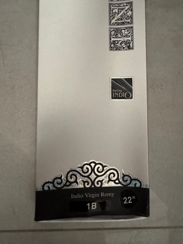 HOLLYWOOD INDIO VIRGIN REMY 22'' #1B - Picture 2 of 2