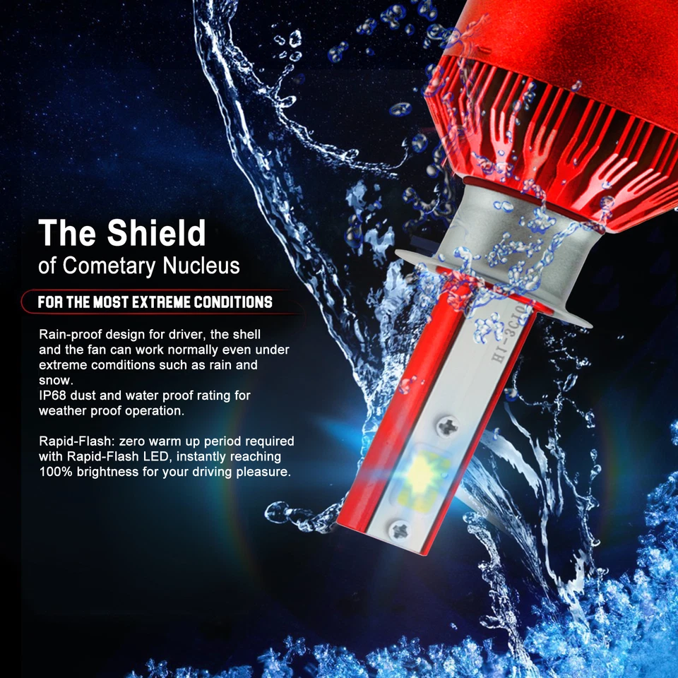 Kit LED Xentec 120W 12800lm para faros antiniebla Acura RL 1996-2012 Foto 3 de 4