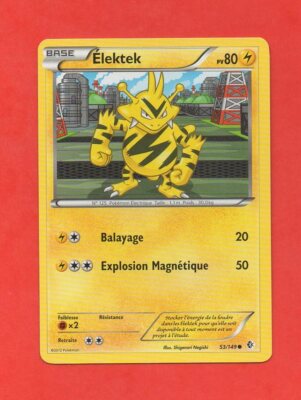 Pokemon No. 53/149 - ELEKTEK - 80PV (A7175)