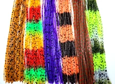 RUBBER SILICONE LEGS - Fly Tying Material - 6 COLORS Available - Sili Legs - NEW