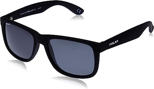 Gafa de sol POLAR 323 02 MATTE BLACK/GREY POLARIZED CAL.54