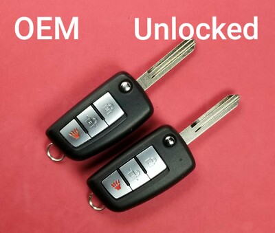 CWTWB1G767 - Pair(2) of OEM Unlocked Nissan Rogue Remote Flip Key 3B
