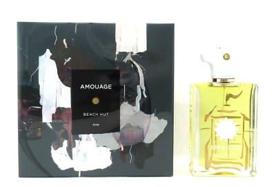 Amouage BEACH HUT Men's 3.4 ounces. Eau de Parfum Spray New in Sealed Box