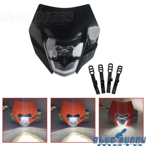 3-Color Fairing Headlight Headlamp w/Hi/Lo DRL For Off-Road FC FX 350 450 2017 - Picture 13 of 15