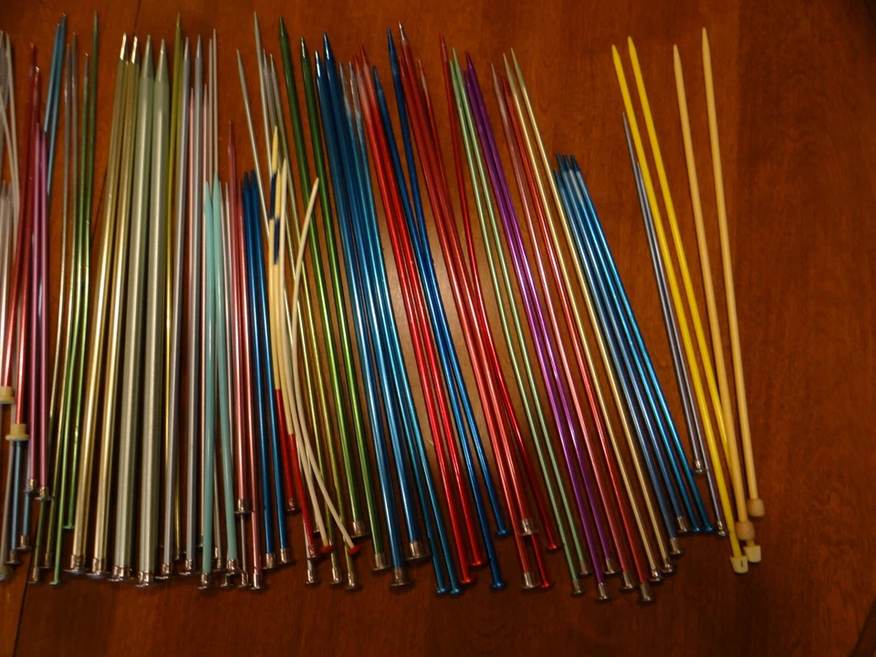 Lote Mixto de 66 Pares de Agujas de Tejer Susan Bates Boye Otros Foto 4 de 4