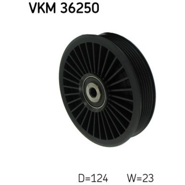 SKF Umlenk FüHrungsrolle Keilrippenriemen FüR Volvo V40 Kombi V70 I-image