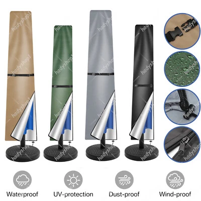 Patio Outdoor Umbrella Protective Canopy Parasol Cover fit 6' 8' 9' 11'FT Market