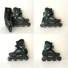 Women Rollerblades Coolblade 10 / 26.5 Inline Roller Skates Reaction 7 Vtg 1997