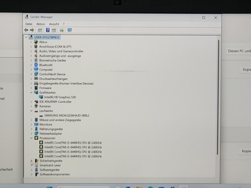 DELL Latitude E5470 i5-6440HQ 256GB SSD 8GB RAM Laptop USB3 HDMI Win.11 VGA 14" - Bild 3 von 16