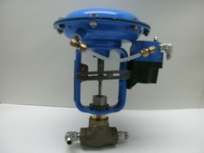 NELES-JAMESBURY G410D10AA232RC PNEUMATIC GLOBE VALVE SIZE 0.50 35PSIG MAX