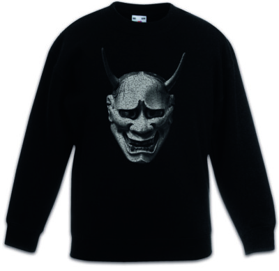 Hannya Mask I Kinder Pullover Samurai Japan Japanische Theater Maske Tengu Obake