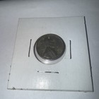 1943 Steel Wheat Penny No Mint Mark , Rare great condition! L touching border. — photo 2