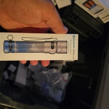 Olight Warrior Mini 2 Mountain Sky Limited ED Rechargeable Flashlight, 1750 Lume