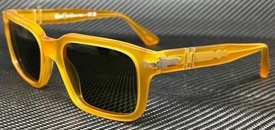 PERSOL PO3272S 204 4E Miele Yellow Unisex 55 mm Sunglasses | eBay