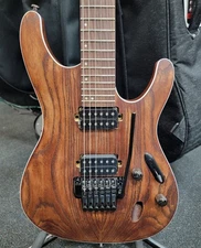 Ibanez S520AH 6 String Electric Guitar Antique Brown Stained, Free Shipping!