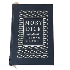 Moby Dick by Herman Melville Sweet Water Press Leather Bound HC 1998