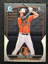 2023 Bowman Chrome - Prospects Carter Young #BCP-183 (RC)