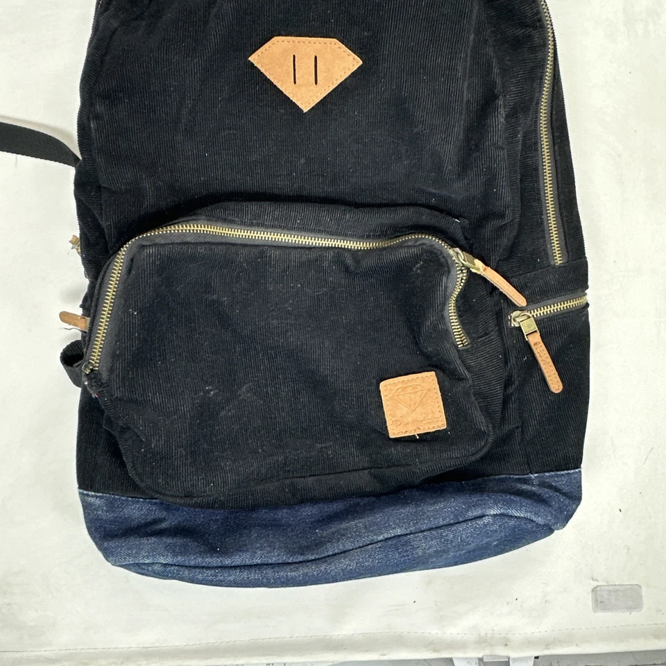 Diamond Supply Co. Pana Jean Negro Mochila Bolso de Patín Hershel Vaschy Foto 4 de 4