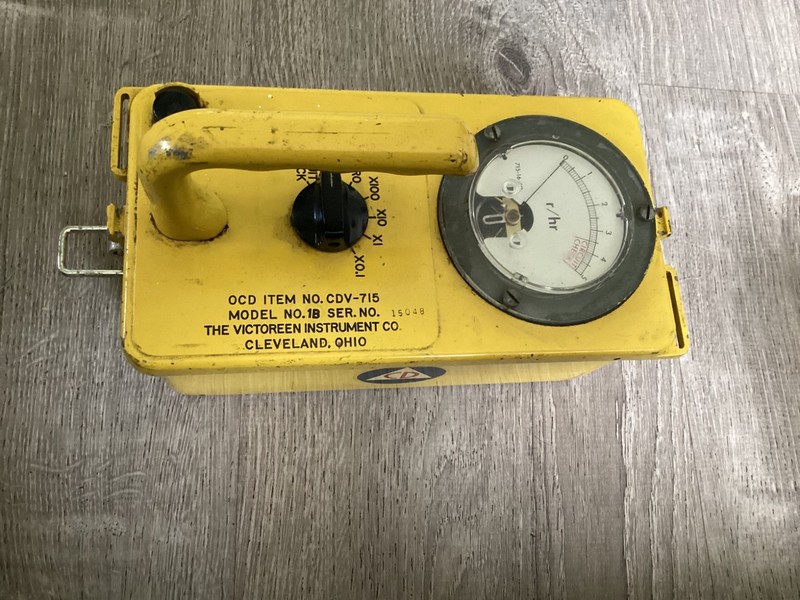 Victoreen Instrument Co Cleveland Ohio OCD Item No