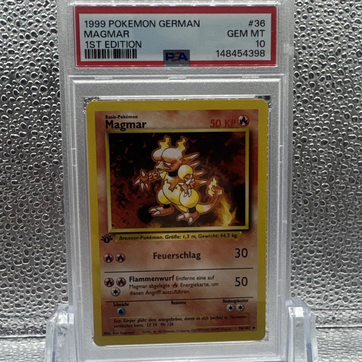 ヤドン　ドイツ語初版　PSA10 1st Edition Individual Trading Card Games Pokémon TCG German 1st Edition for