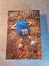 Vintage M&M Candy World Las Vegas BLUE 550 Piece Jigsaw Puzzle - Sealed