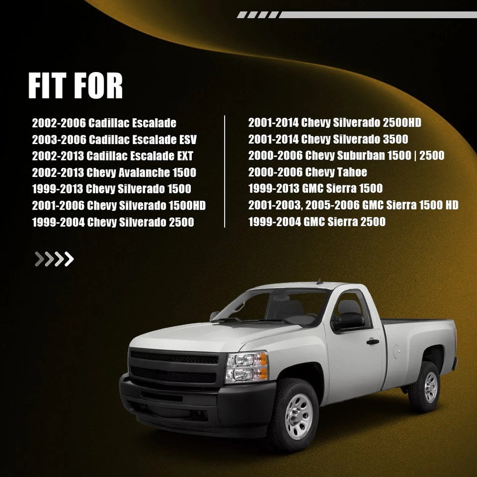 2 luces de matrícula LED cromadas blancas para Chevy Silverado 1500 99-13 A Foto 2 de 4