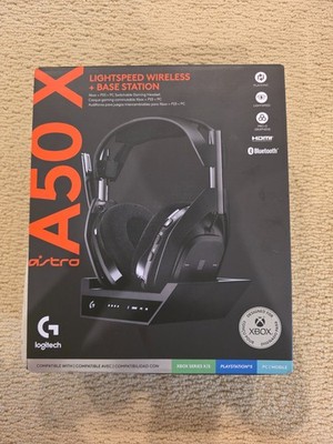 Logitech G ASTRO A50 X LIGHTSPEED Wireless Gaming Headset + Base Station New