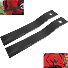 7556 Rotary Cutter Blades 27"x3/4" Lawn Mower Blades Kits Fits for  Brush Mowers