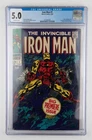 Iron Man #1 CGC 5.0 Graded (Marvel Comics May 1968) 🔥 HOT COMIC 🔥 *AP