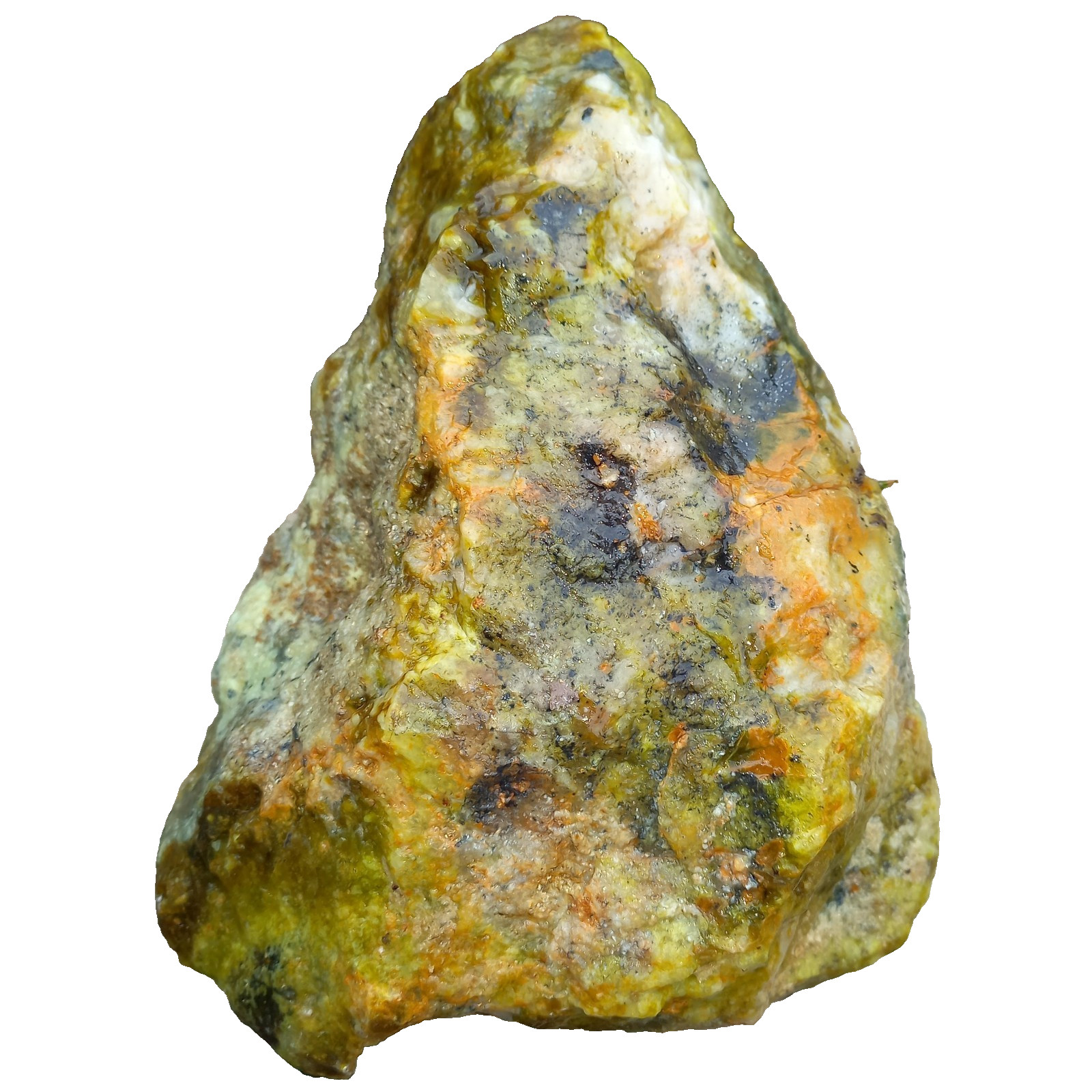 Nr.1 grüner Chloropal 2,6 Kg Opal Poliert Pistazienopal Nontronit Zen Garten