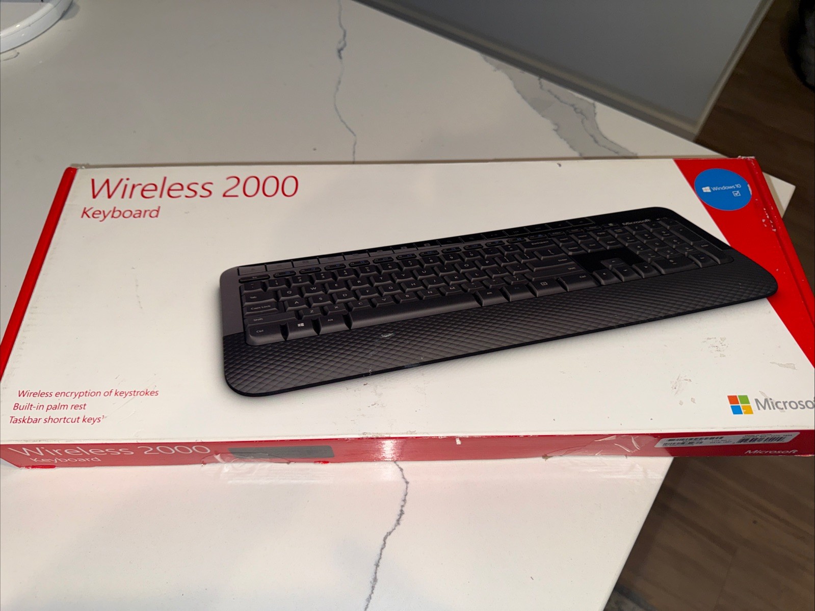 Microsoft 2000 E6K-00001 Wireless Keyboard