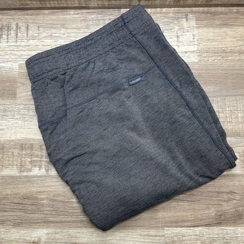 Icebreaker Merino Cool-Lite ungefütterte Shorts Herren XL grau Laufen Komfort Freizeit