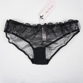 Agent Provocateur Astria Bra & Brief In Black/Silver (Set of 2) - W Size 36B & 5