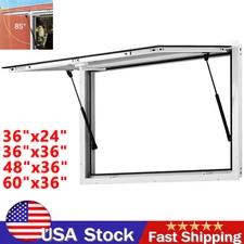 60"/48"/36"L x 36"W Concession Stand Serving Window Food Truck Service Awning